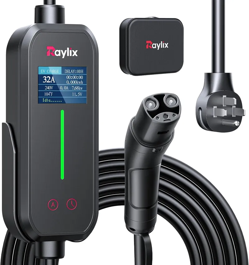 Raylix 32A Level 2 Fast Charger for Tesla